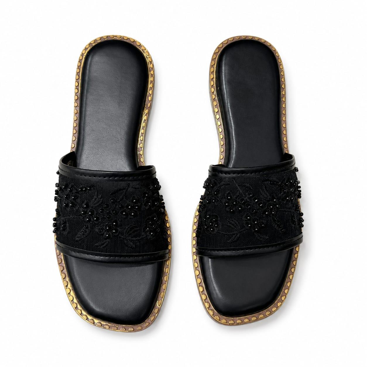 Floral Pearl Slides